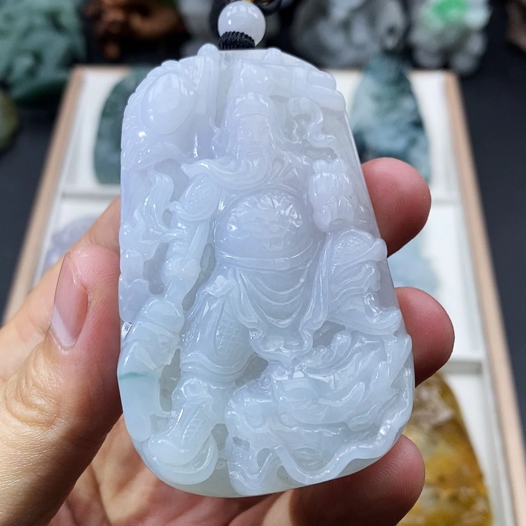 翡翠未镶嵌颈饰缅甸天然翡翠A货