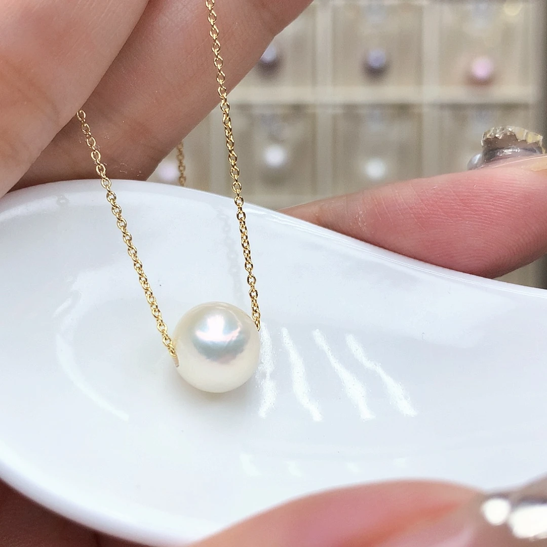 淡水珍珠合金吊坠(赠链)