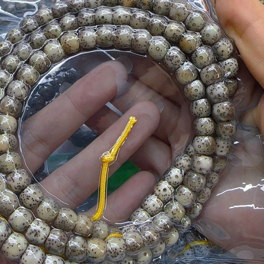 星月菩提手串41哈哈火烧云星月菩提87桶108