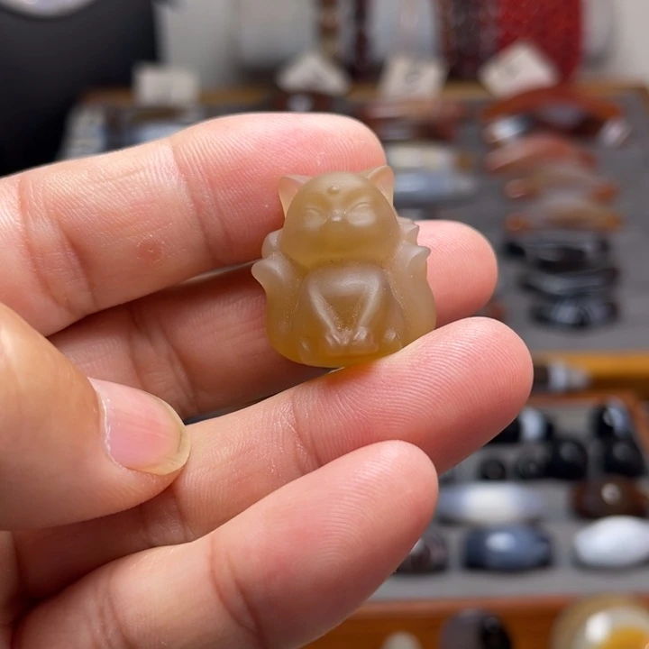 玛瑙/玉髓吊坠(不含链)未镶嵌