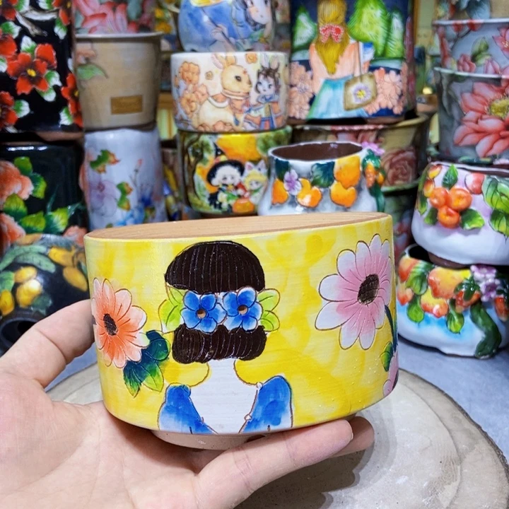 景德镇艺术手绘作品