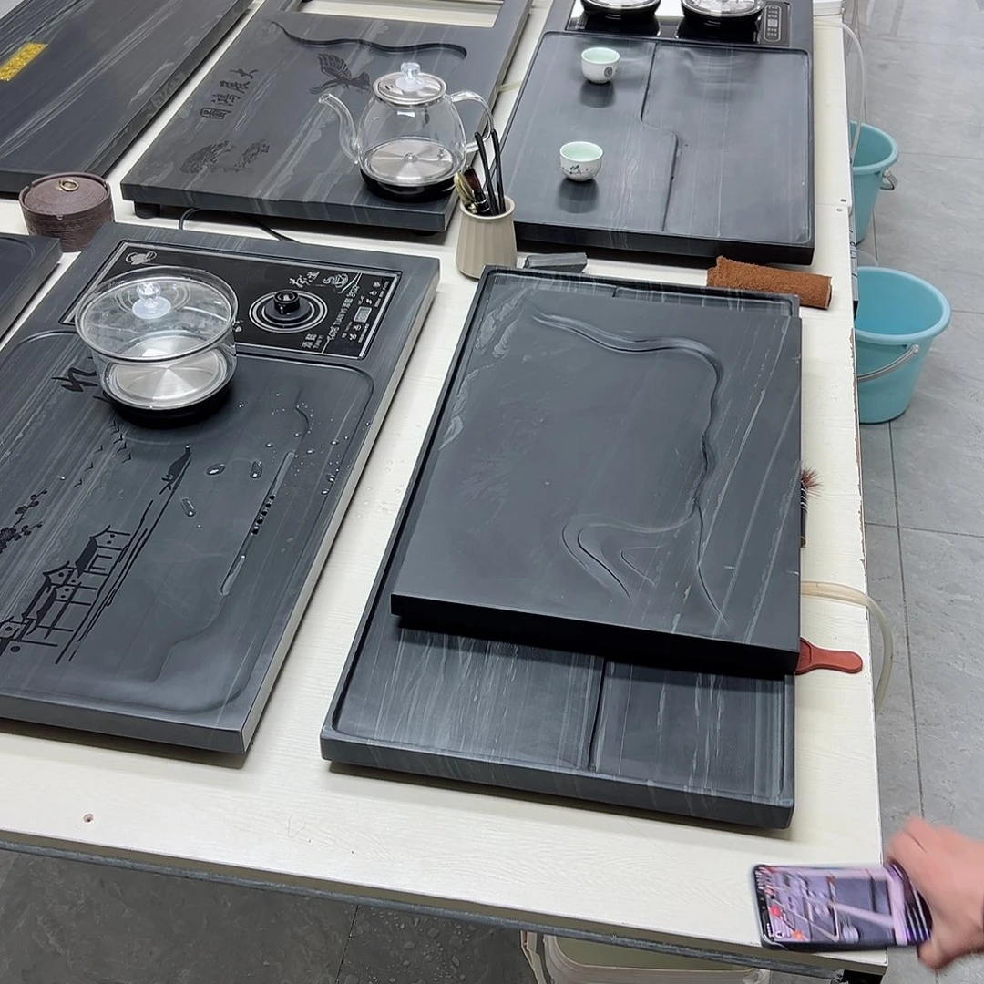 潇*?茶盘+电器，尺寸8037材质皇庭玉