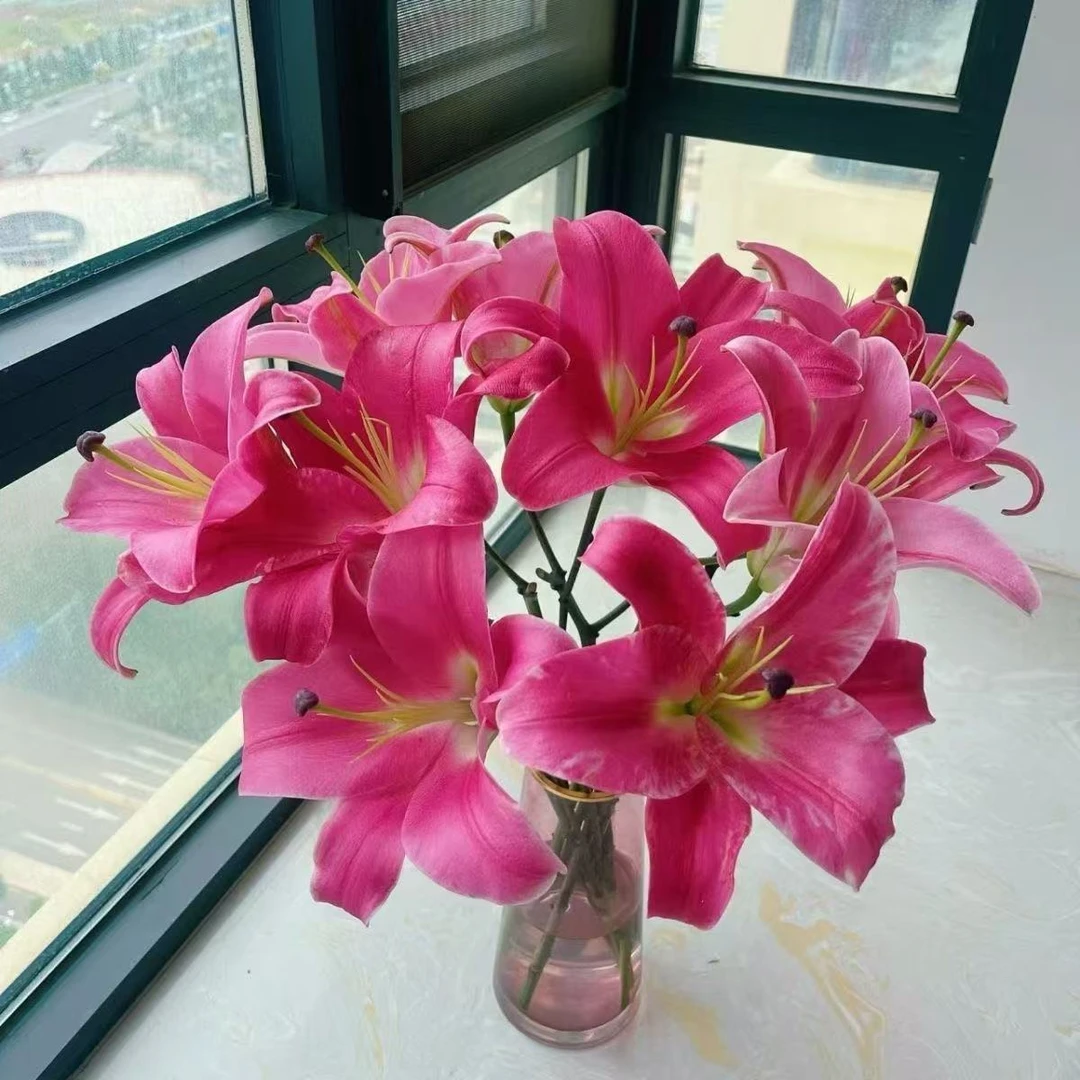 云南基地直发【普拉芬多】粉色清香型香水百合