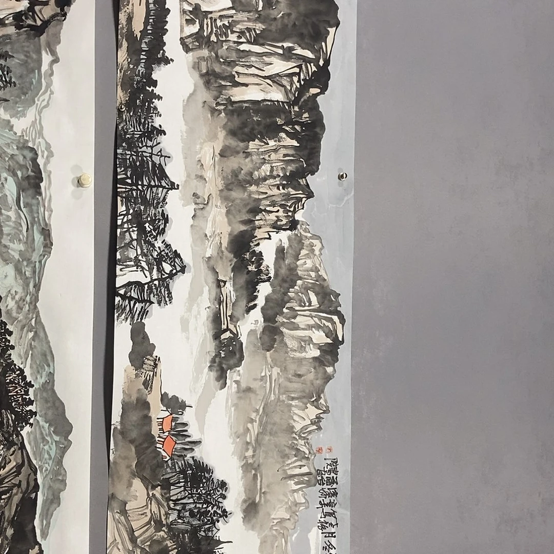 雁***丘国画刘加强老师作品