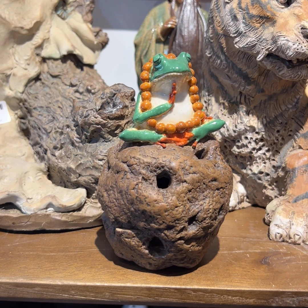 禅意蛙香炉一物一件