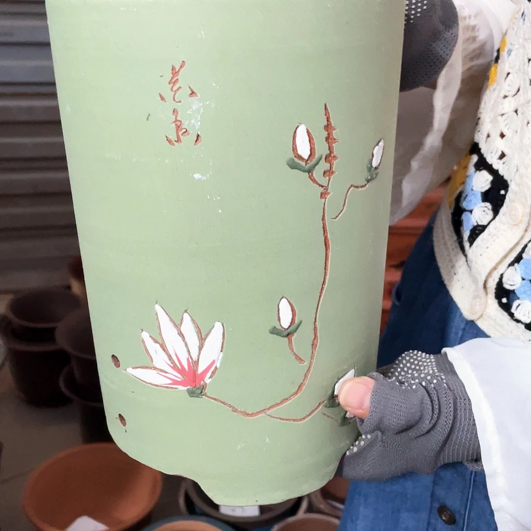 宜兴紫砂紫砂花盆花盆332