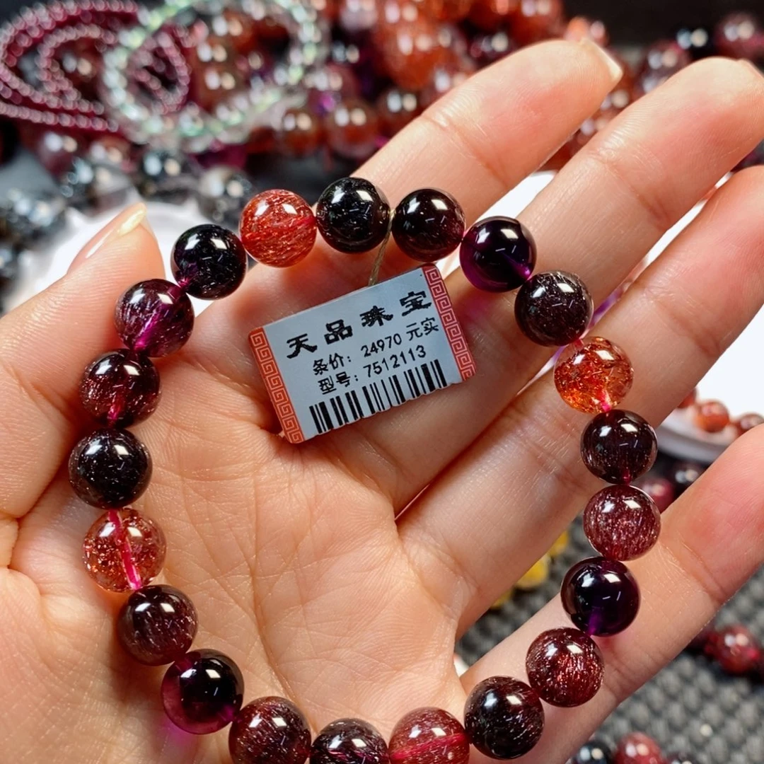 水晶手链未镶嵌超七手链7512113