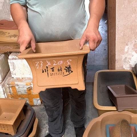 花盆紫砂手工艺品