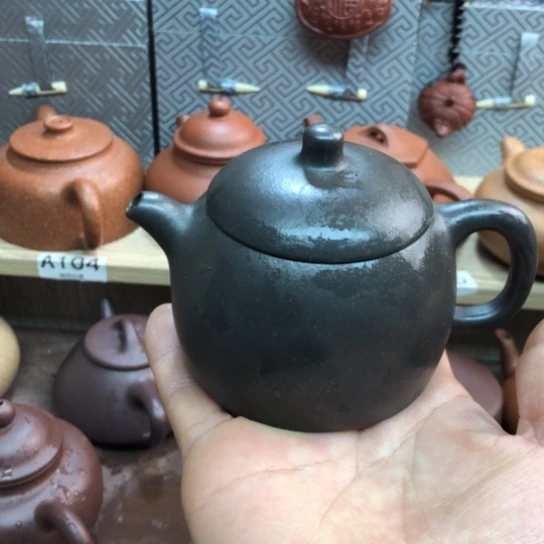 紫砂茶壶还原烧秦权150豪升左右