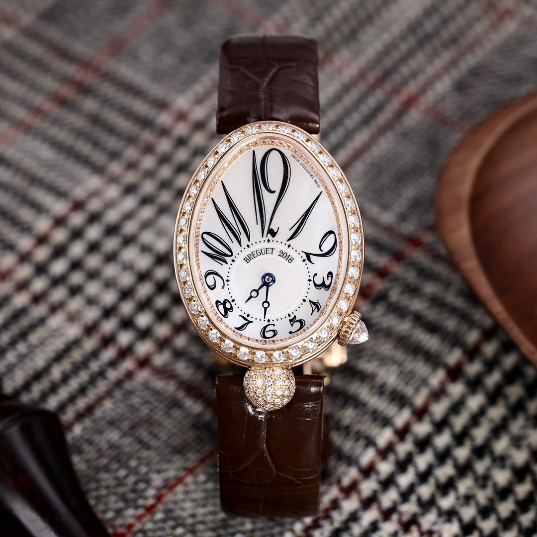 95新 BREGUET/宝玑 那不勒斯王后8928BR  珍珠贝母盘 2022年保卡