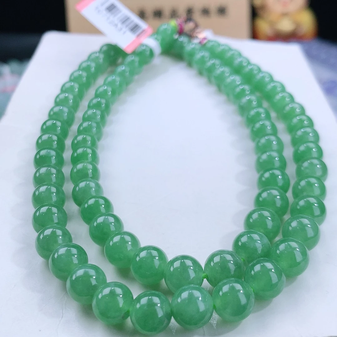 翡翠手链未镶嵌卡7-9