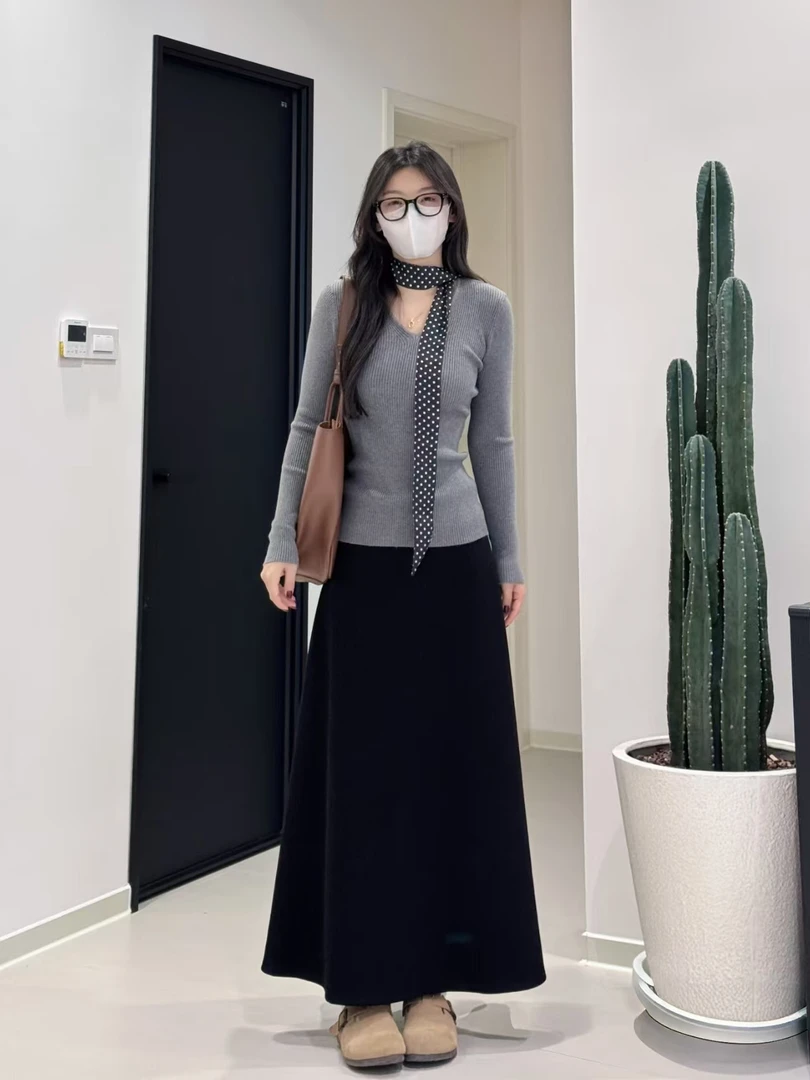 （专属）毛老板女款春秋半身裙上新