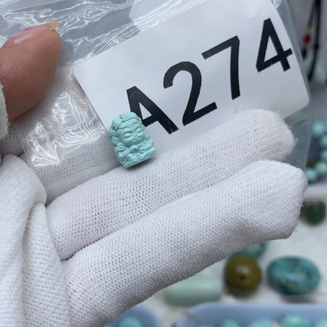 未镶嵌绿松石珠宝奇石熬