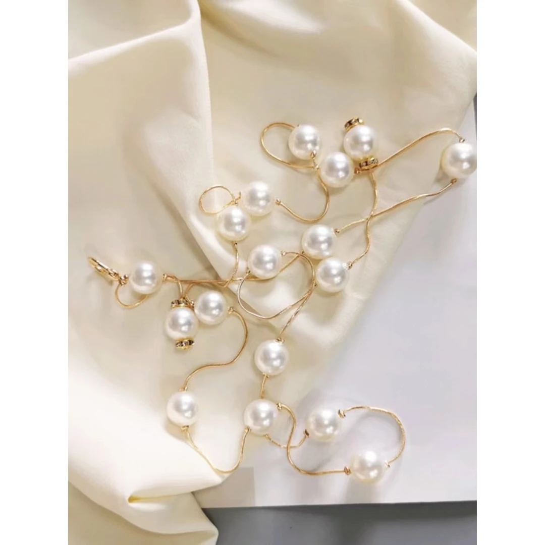 （淼淼）2025年夏季气质白搭服装配饰复古腰带女显瘦金色加长腰链