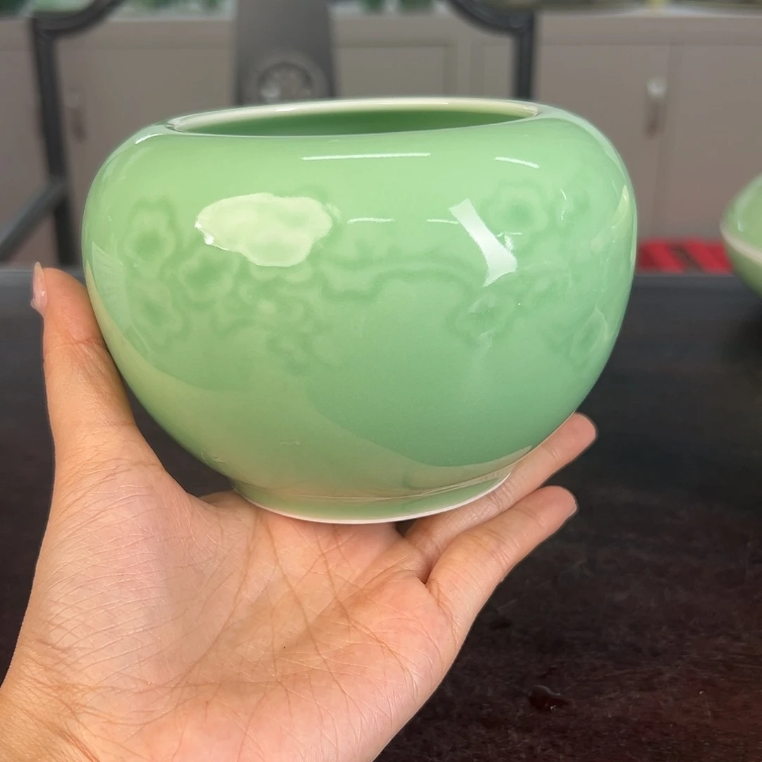 云间青瓷龙泉小米茶器