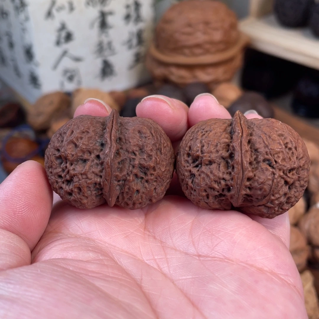 文玩核桃把件福利自在元宝37