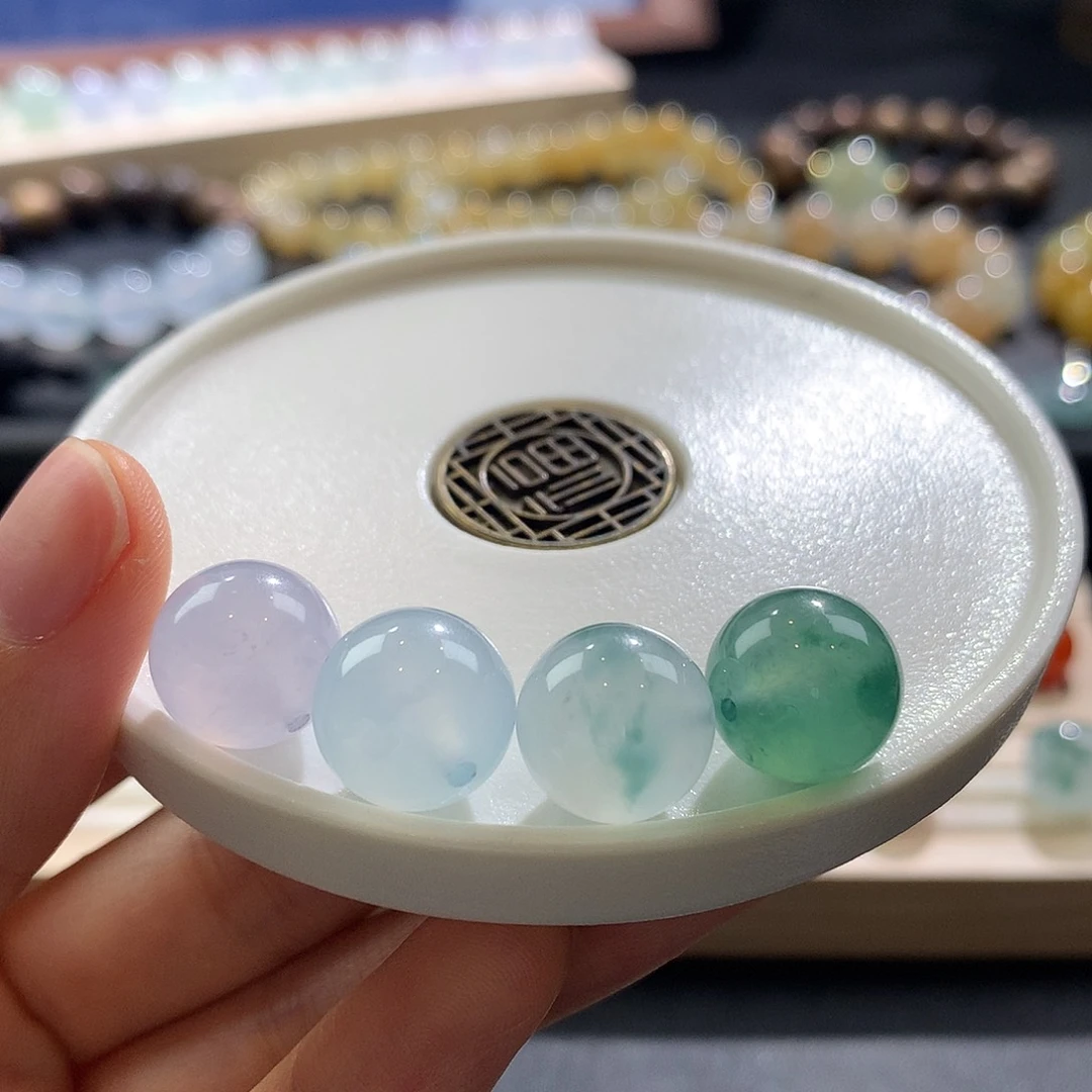 散珠翡翠翡翠珠子