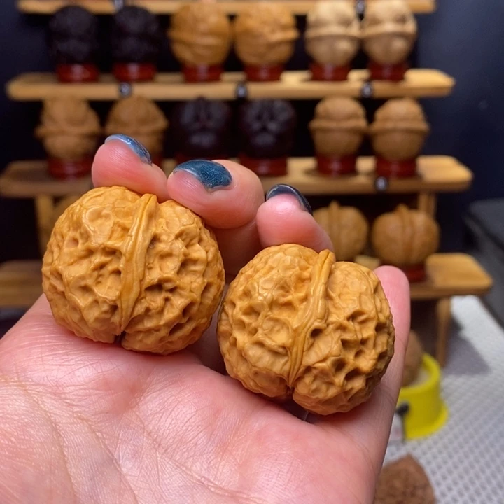 文玩核桃把件仙人翁50号