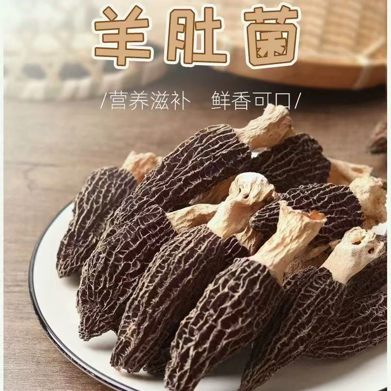 【买10个送20个】高山羊肚菌干货肉质肥厚营养丰富煲汤佳品30a