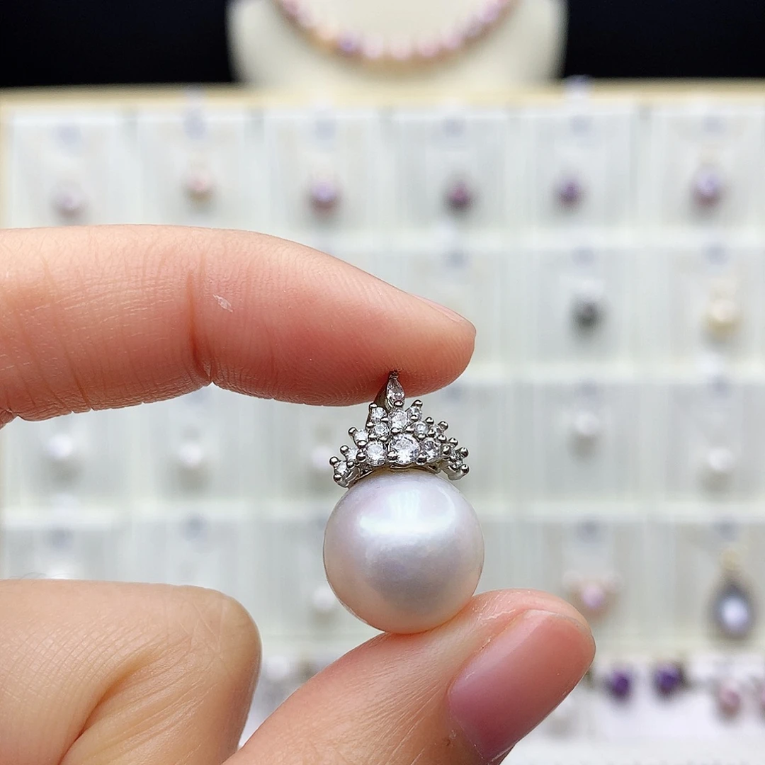 淡水珍珠颈饰合金