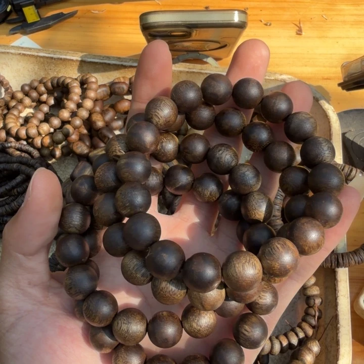 沉香沉香碎屑单圈1.2莞香女儿香14克送原木