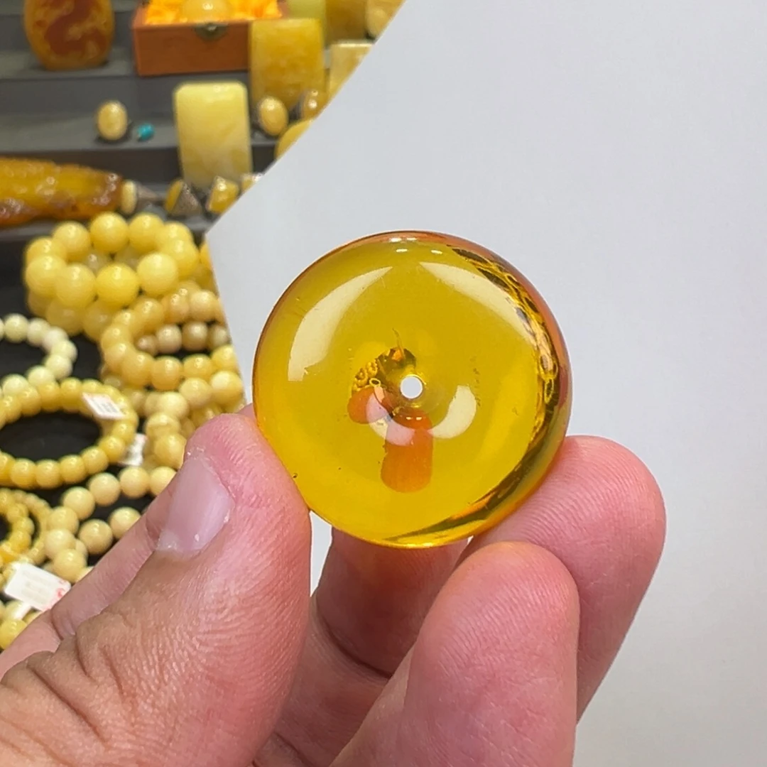 琥珀未镶嵌珠宝奇石8克