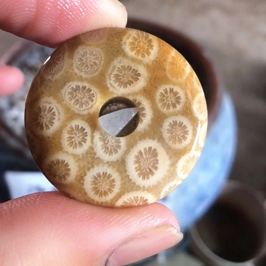 硅化玉吊坠未镶嵌