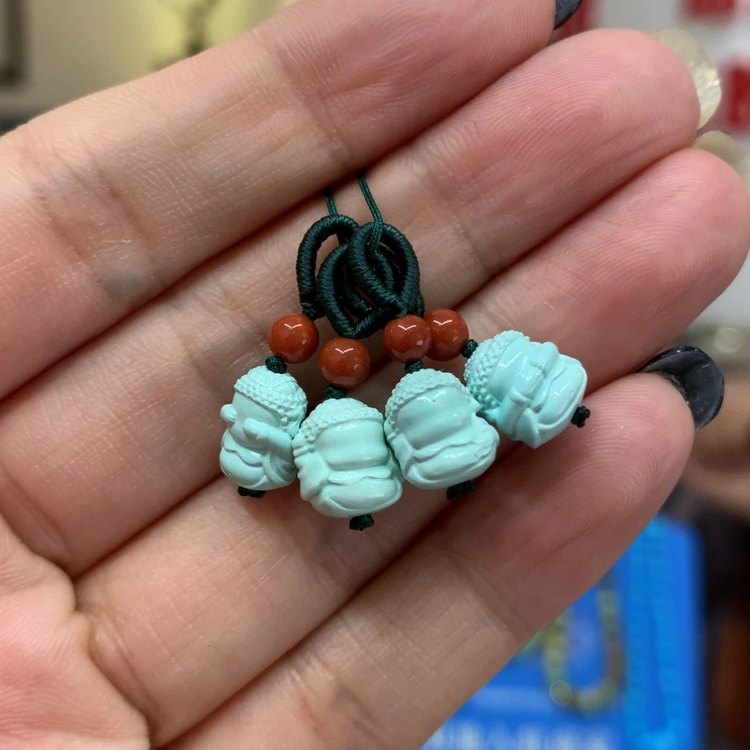 绿松石未镶嵌配饰