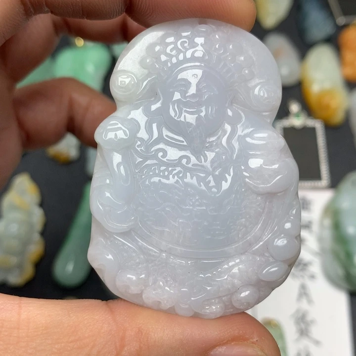 翡翠未镶嵌颈饰天然A货翡翠