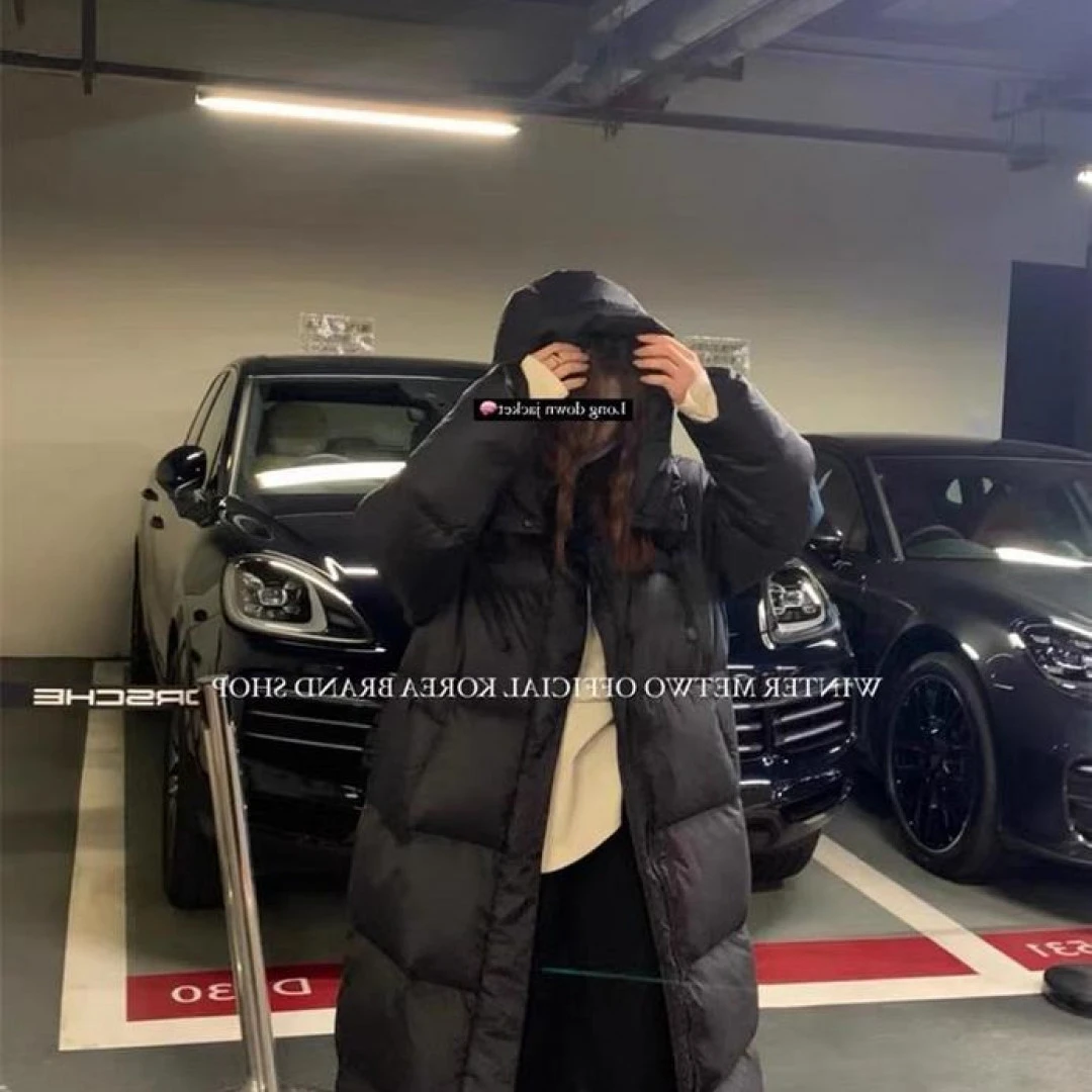 灰灰呀！长白山之行！经典款！好穿！大棉被连帽保暖厚实外套