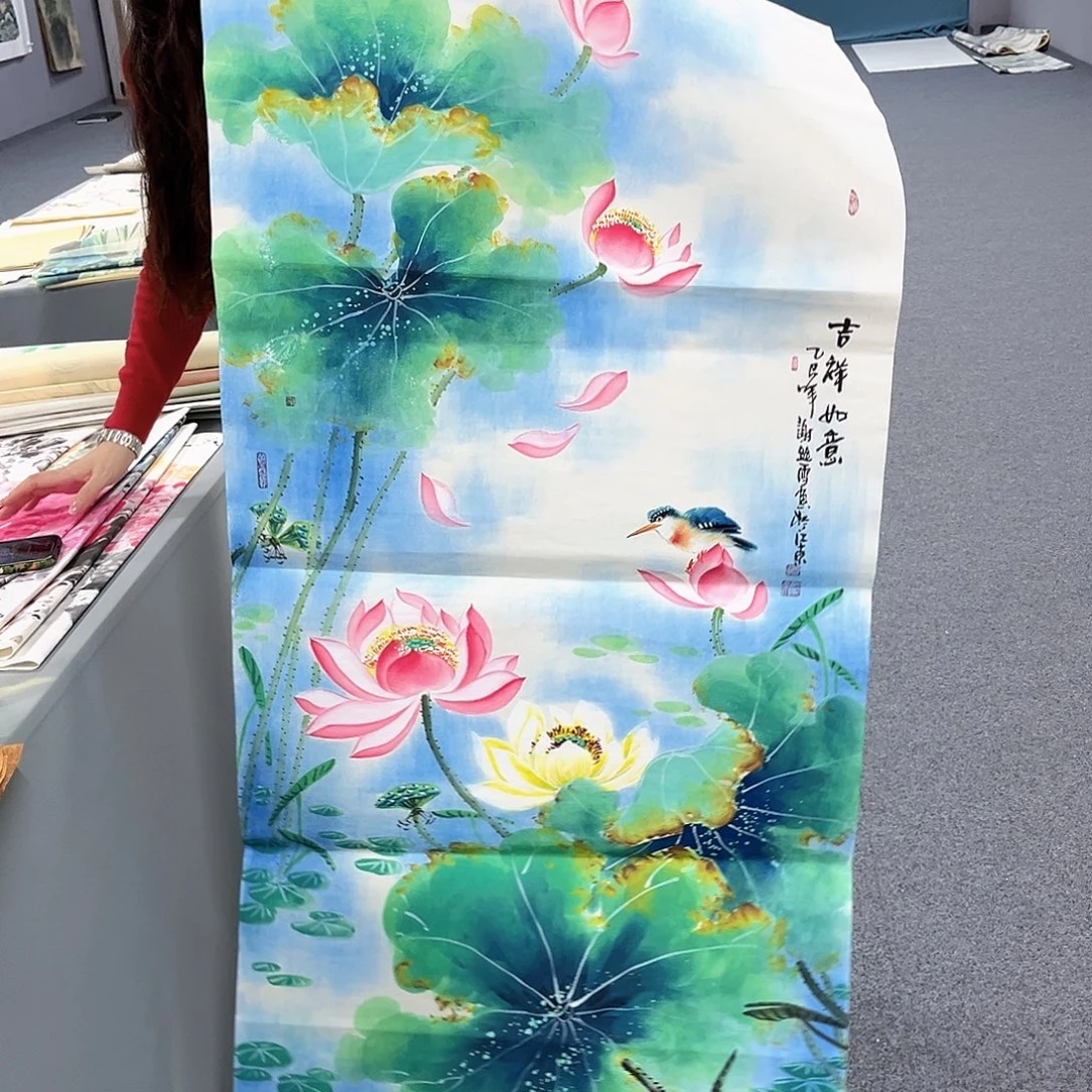 国画国画老师作品