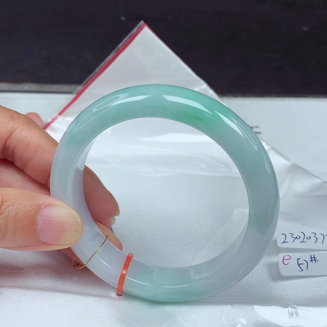 未镶嵌手镯翡翠57圈7353