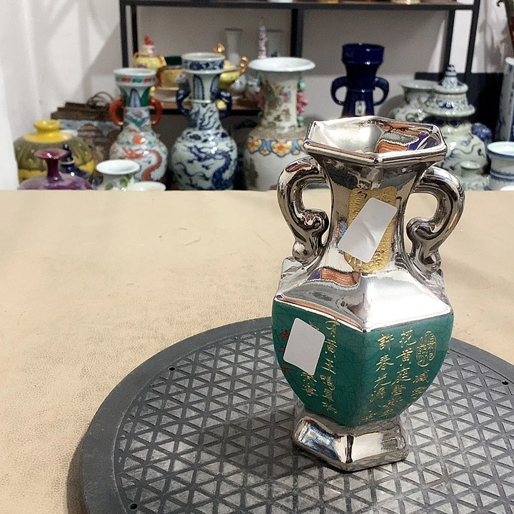 摆件陶博古架陶瓷摆件