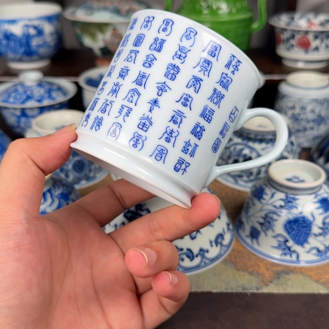 ****寶现代手工手绘茶器