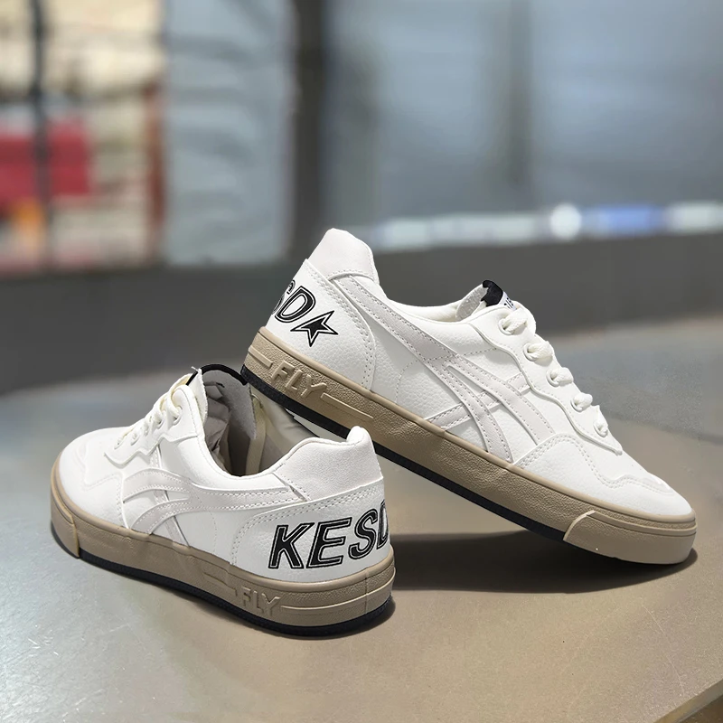 鞋子男潮鞋2025新款低帮休闲鞋男ins潮流运动网红德训板鞋学生鞋