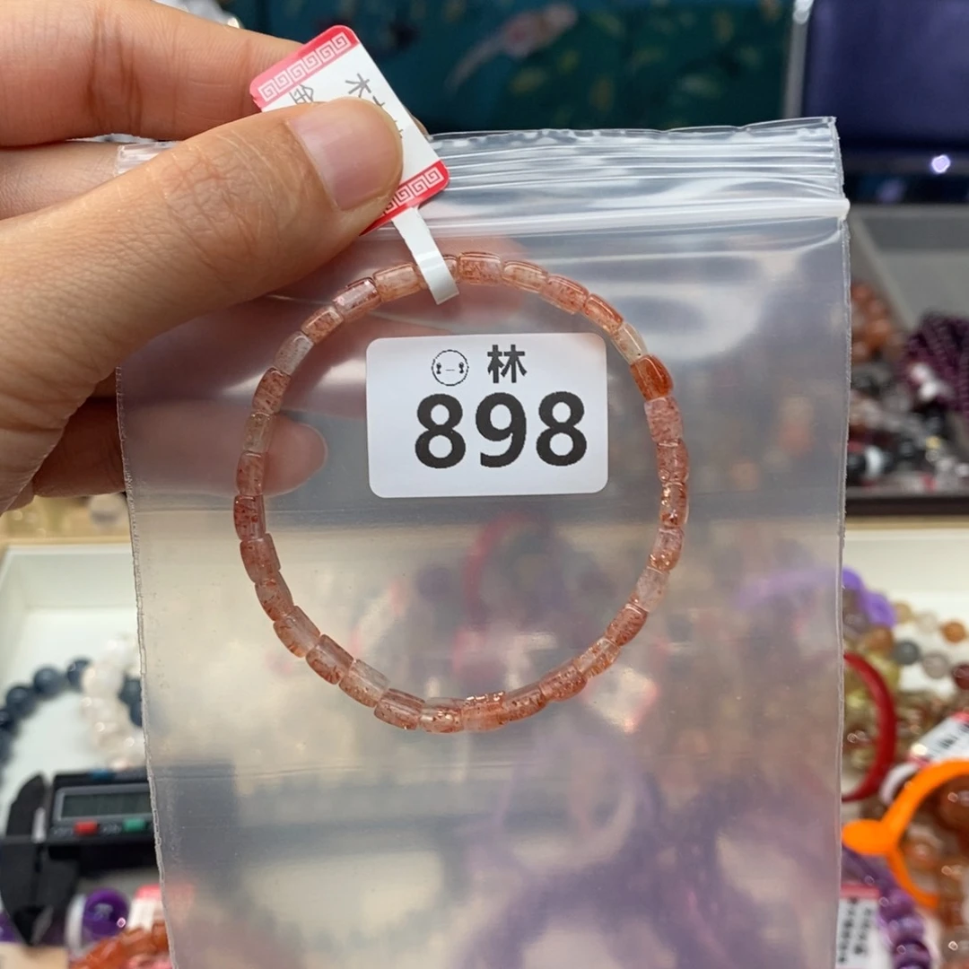 水晶手链未镶嵌多样性发一