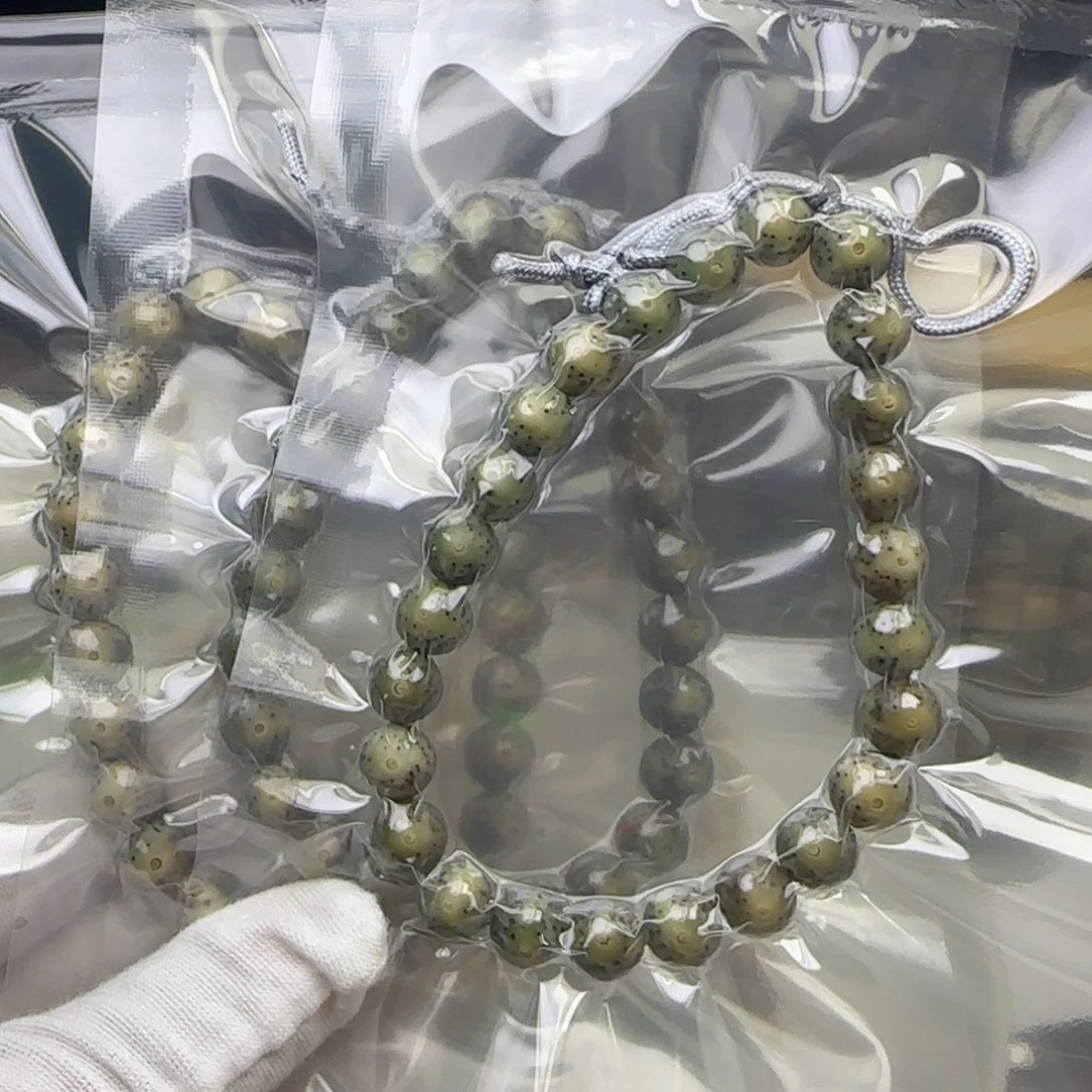 手串星月菩提卡9圆珠石玉