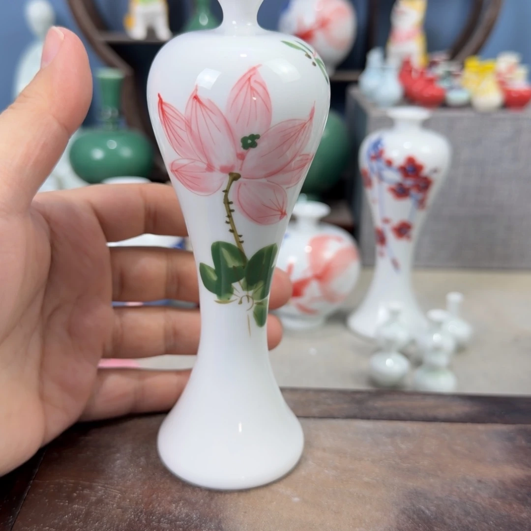 陶瓷手工小花器摆件