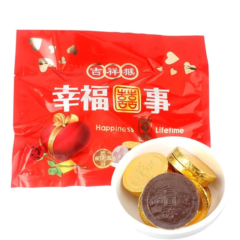 吉祥猴黄金巧克力308g*3包保质期至26年12月31日