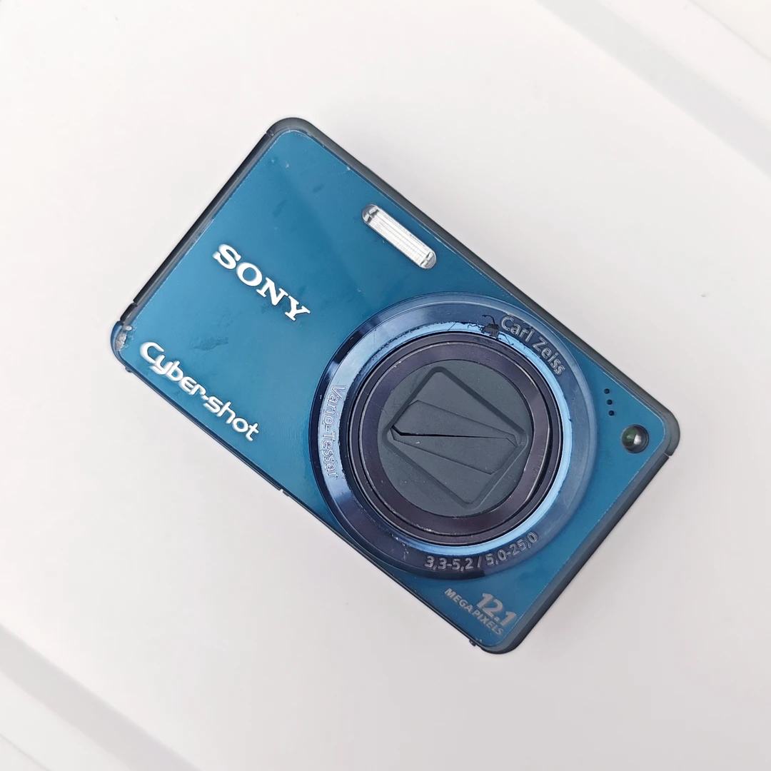 9新 Sony/索尼 w290 1210万像素3倍变焦 需自备读卡器 ccd相机