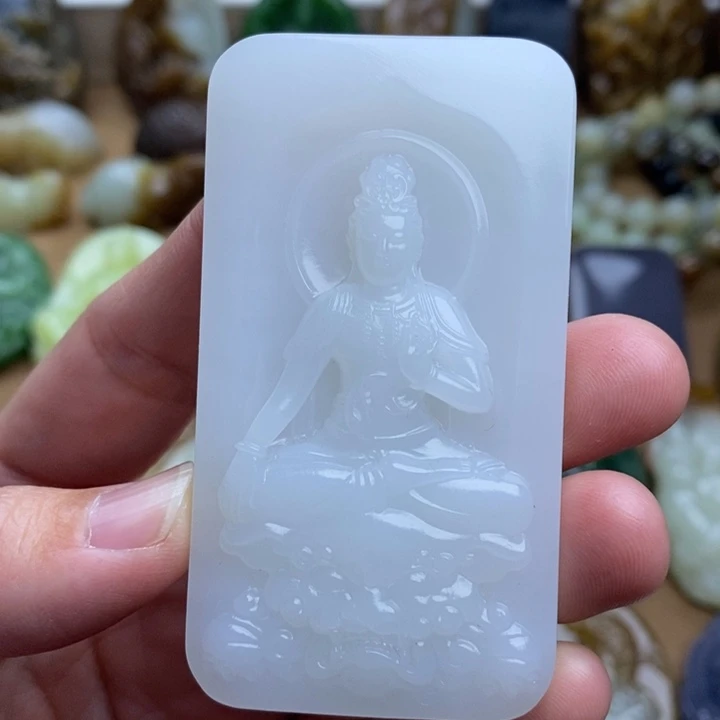 和田玉颈饰未镶嵌唯****a