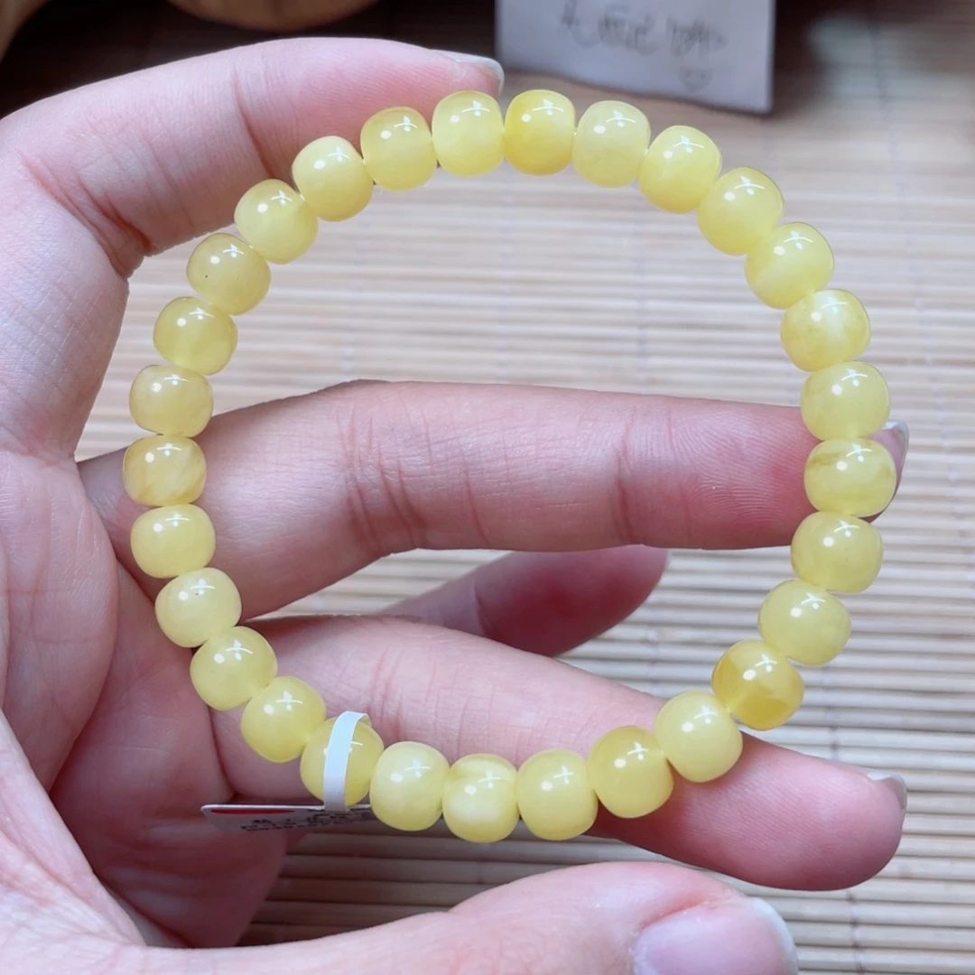 蜜蜡未镶嵌手串蜜蜡