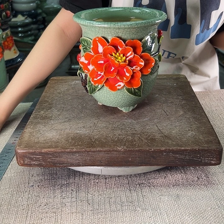 泳坤堂石湾盆陶瓷