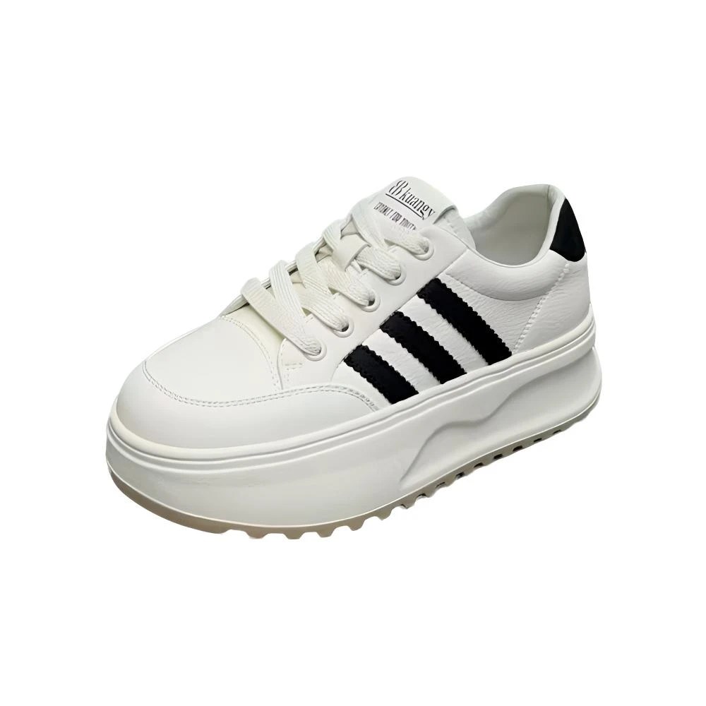 58101   22676真皮厚底小白鞋 （标准尺码）