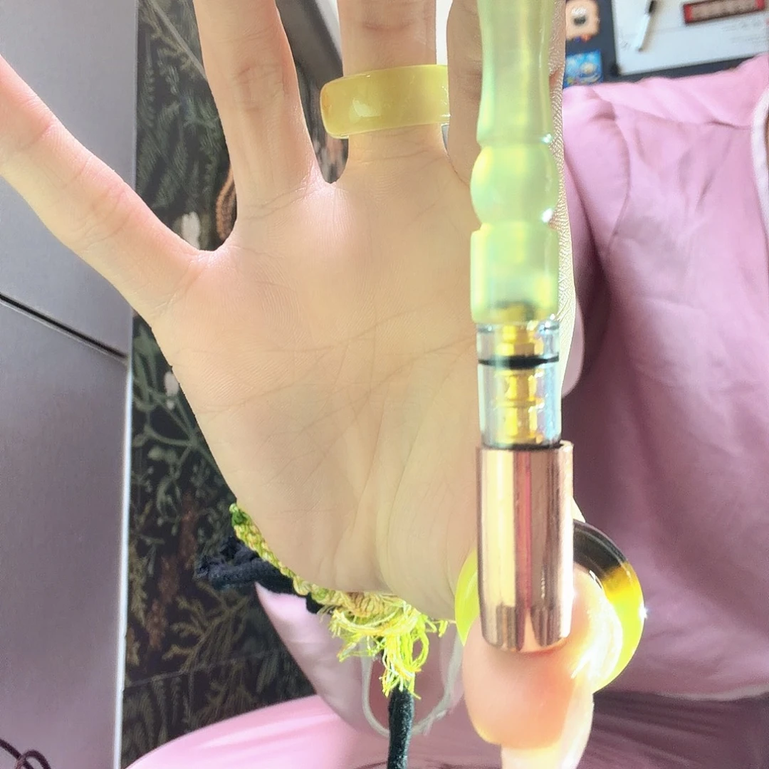 岫玉未镶嵌过滤烟嘴粗支