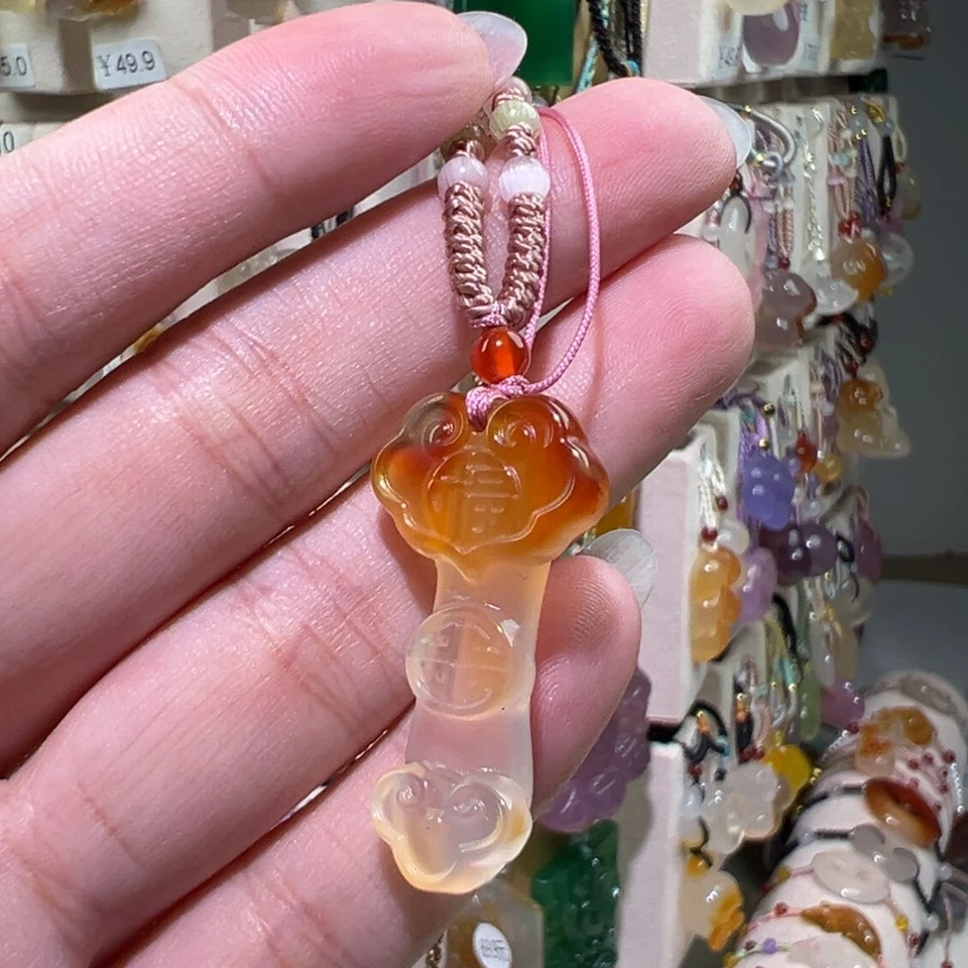 玛瑙/玉髓未镶嵌颈饰