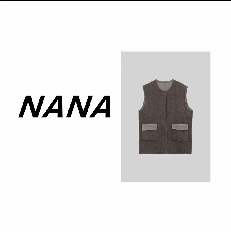 【NANA】柔软细腻叠搭秋冬马甲XS8102