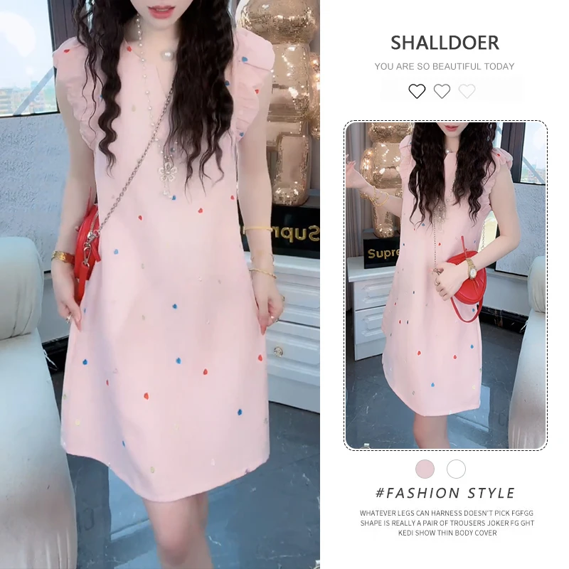 2025夏季新款轻奢气质显瘦连衣裙女生高级感休闲百搭洋气连衣裙潮