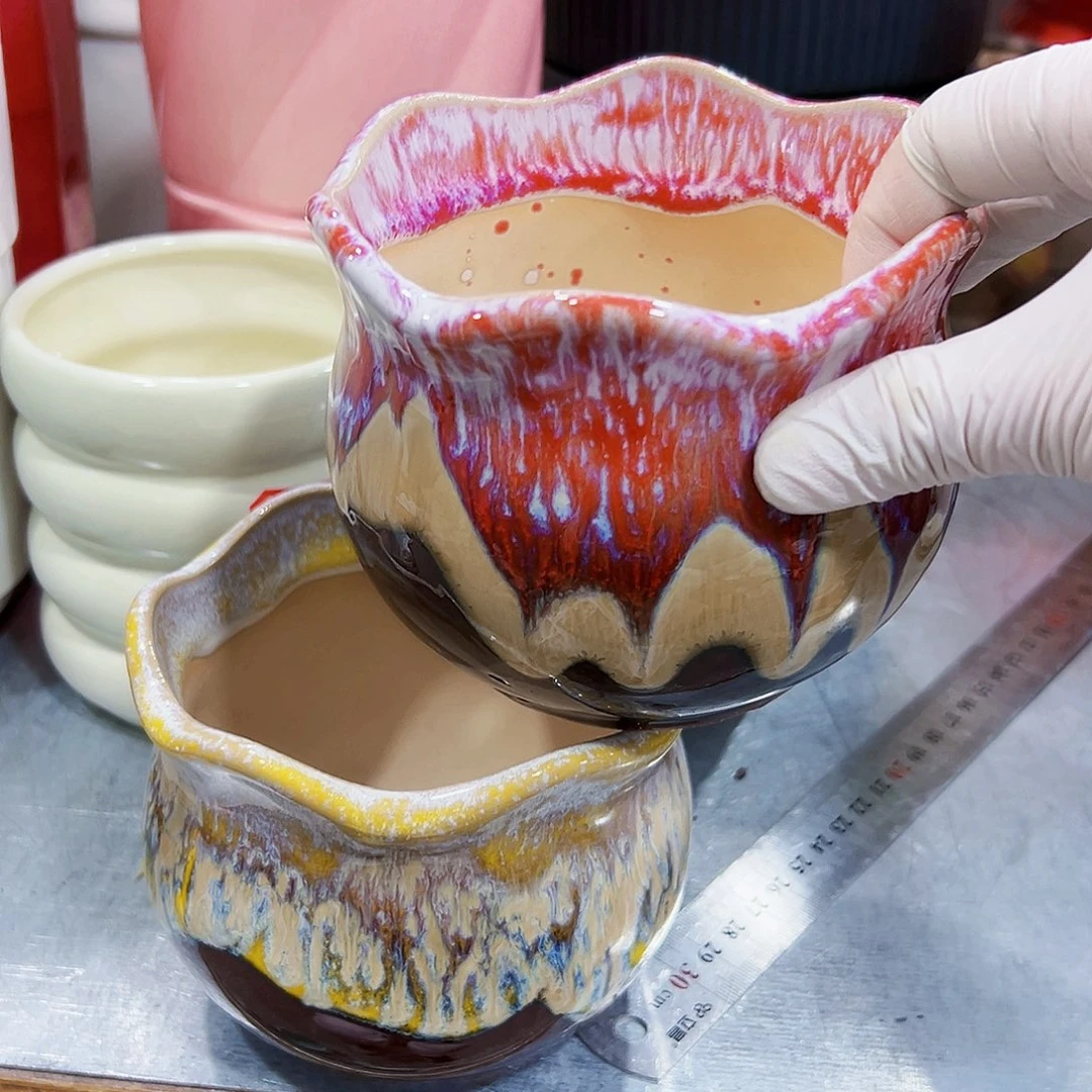 尾单陶瓷花盆凑单10米包邮