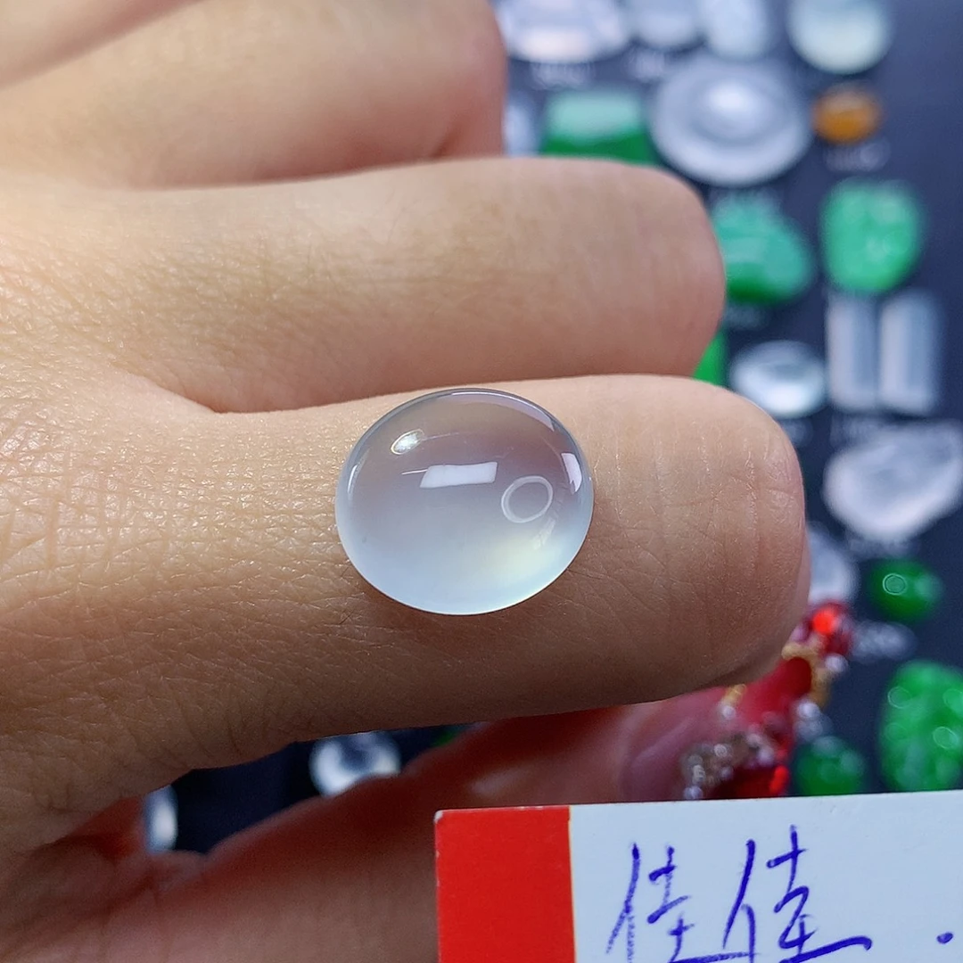 翡翠颈饰未镶嵌纯天然缅甸a货翡翠